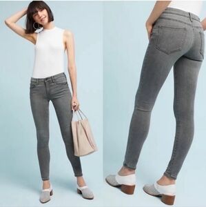 Anthropologie Pilcro Mid Rise Skinny Jeans - 27